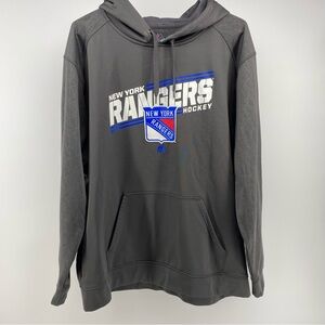 New York Rangers Men’s XXL Majestic Grey Pullover Hoodie